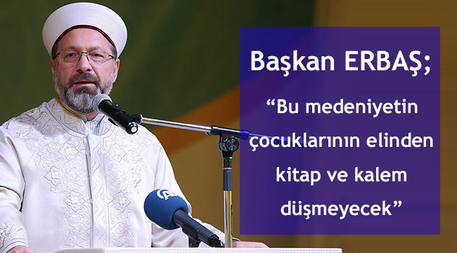 Başkan Erbaş,(VEFADER )in Buluşması’na katıldı.