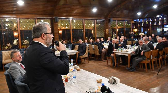 Başkan Yardımcı İşliyen, STK temsilcileri ile bir araya geldi