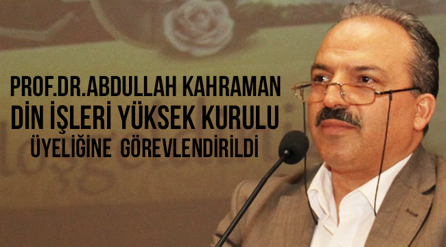 Din İşleri Yüksek Kurulu Üyeliğine Görevlendirme