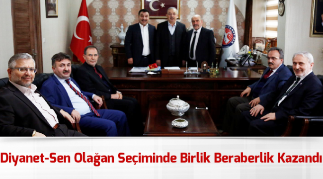 Diyanet-Sen de Birlik Beraberlik Kazandı