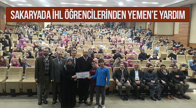 Sakaryada İhl Öğrencilerinden Yemen'e Yardım