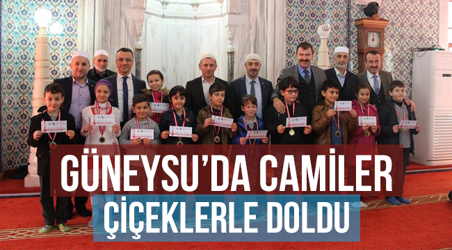 Güneysuda Camiler Çiçek açtı