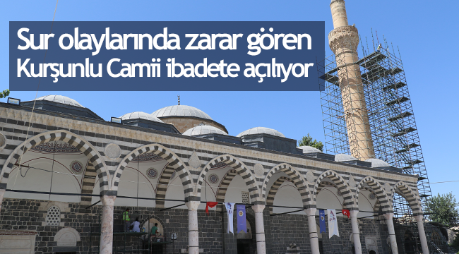 Kurşunlu Camii ibadete açılıyor