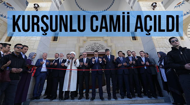 Kurşunlu Camii ve Kent Mezarlığı projesi açıldı