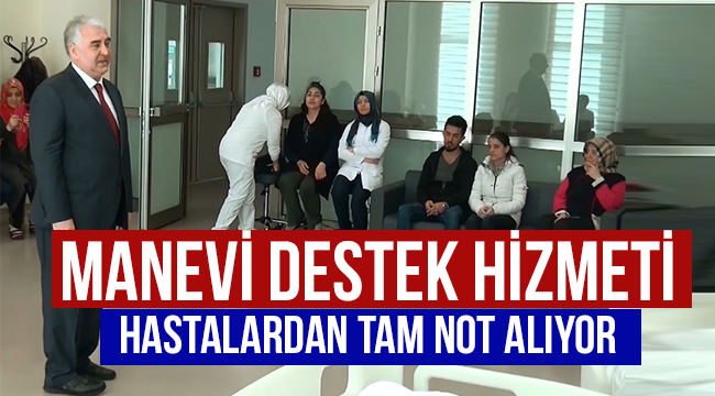 Manevi Destek Hizmeti Tam Not Alıyor
