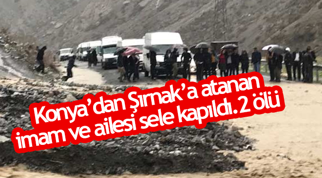 Otomobili sele kapıldı İmamın eşi ve annesi öldü 