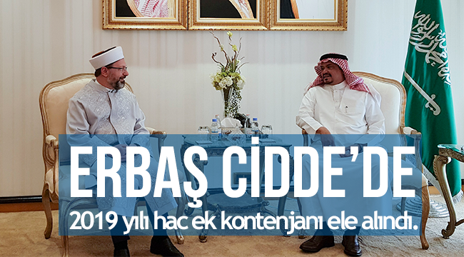 Başkan ERBAŞ Cidde de