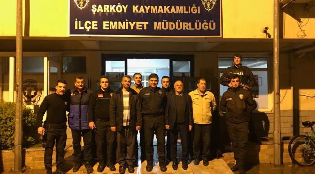 Gençlik Koordinatörlüğü'nden polislere ziyaret
