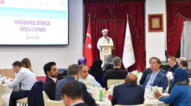 ERBAŞ,İslam ülkeleri Büyükelçilerini ağırladı