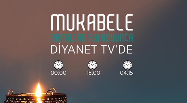 ''Mukabele'' Diyanet TV’de