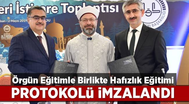 Okul-Kur’an Kursu İşbirliğine Dayalı Örgün Eğitimle Birlikte Hafızlık Projesi