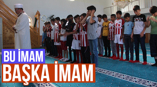 Çocukları kötü alışkanlıklardan korumak için futbol takımı kurdu