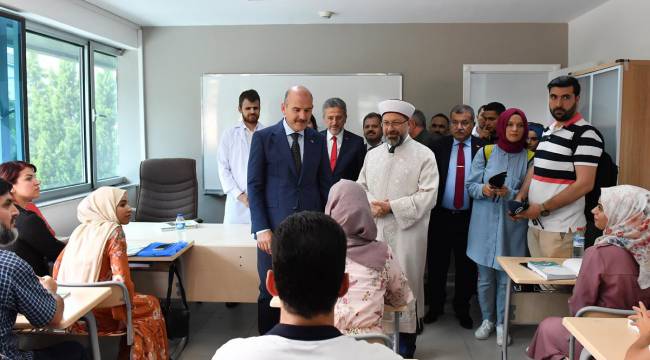 Göç ve Manevi Destek Merkezi dualarla açıldı