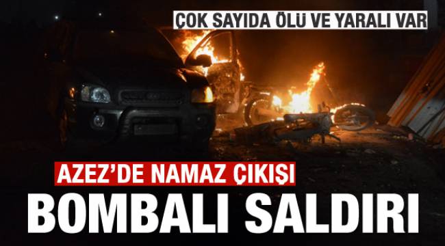 Namaz çıkışı Bombalı Saldırı