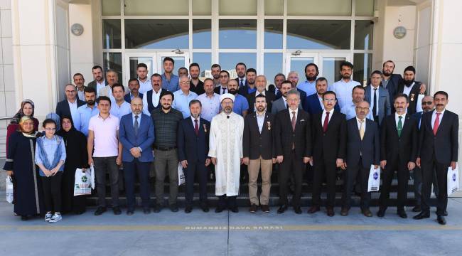 Başkan Erbaş, 15 Temmuz gazileriyle bir araya geldi