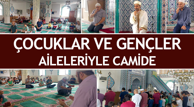Çocuklar ve Gençler Ailece Camide