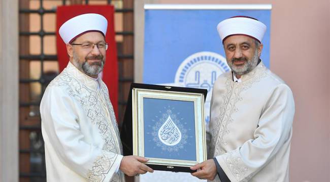 İstanbul Müftüsü MAŞALI göreve başladı