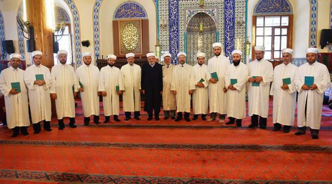 Konya'da "Aşere Takrib ve Tayyibe İcazet Merasimi"