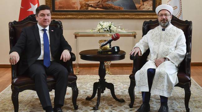 Polonyalı Müslümanlar'dan Diyanet'e  ziyaret