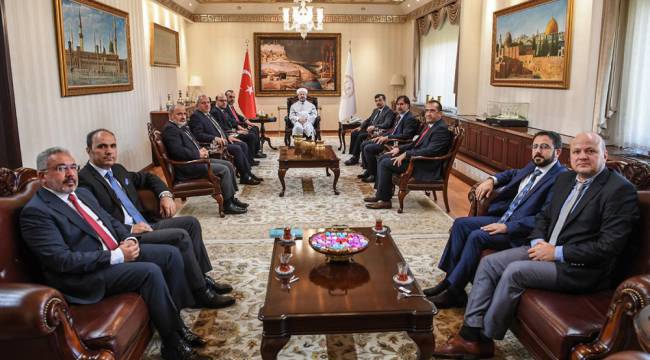 11 yeni müşavir ve ataşe, Erbaş’ı ziyaret etti.