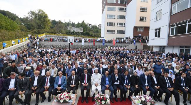 Vakfıkebir Bölge Yatılı Kız Kur’an Kursu dualarla açıldı
