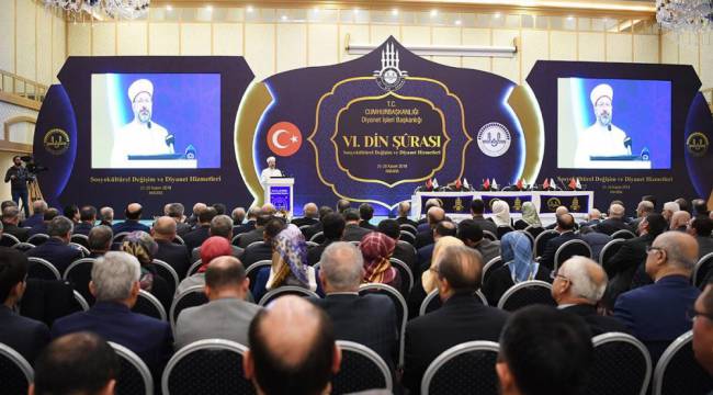 6. Din Şurası, Ankara'da başladı