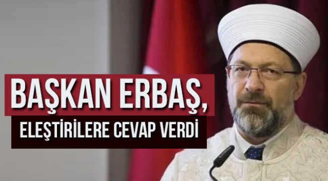 Erbaş: Eşler birbirine hizmet etmeyecek mi?