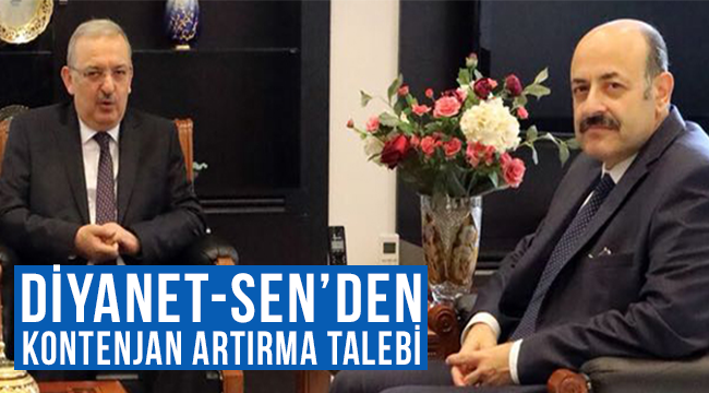 Diyanet-Sen den Kontenjan Artırma Talebi