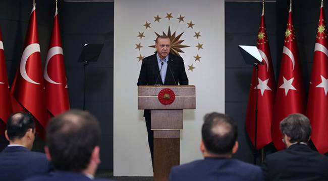 Erdoğan: 'Milli Dayanışma Kampanyası başlatıyoruz' 