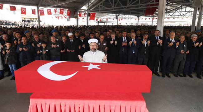 Şehit Kaya son yolculuğuna uğurlandı 