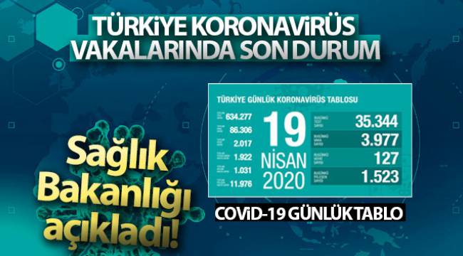 Koronavirüsten hayatını kaybedenlerin sayısı 2 bin 17'ye yükseldi