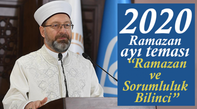 Ramazan ayı teması BELLİ OLDU