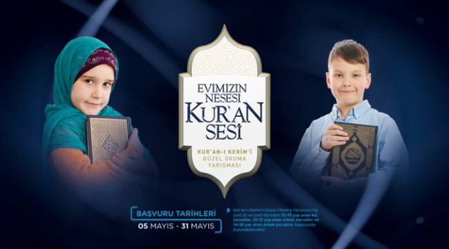 Diyanet’ten çocuklar için “Kur’an-ı Kerim’i Güzel Okuma Yarışması” 