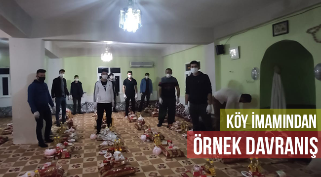  Köy İmamından Örnek Davranış