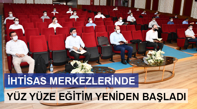 Dini Yüksek İhtisas Merkezimizde yüz yüze eğitim yeniden başladı