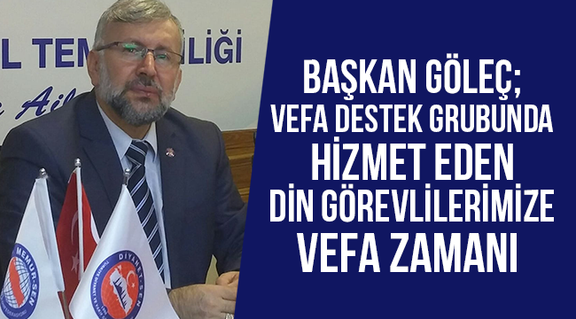 Vefa Destek Grubunda Hizmet Eden Din Görevlilerimize Vefa Zamanı