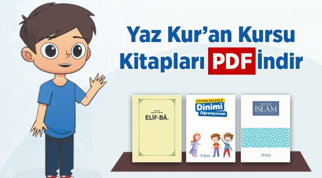Yaz Kur'an Kursu kitapları (İNDİR)