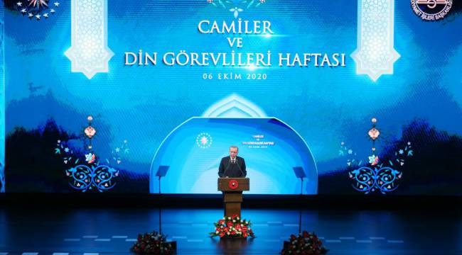 Cumhurbaşkanı Erdoğan, din görevlileri ile buluştu 
