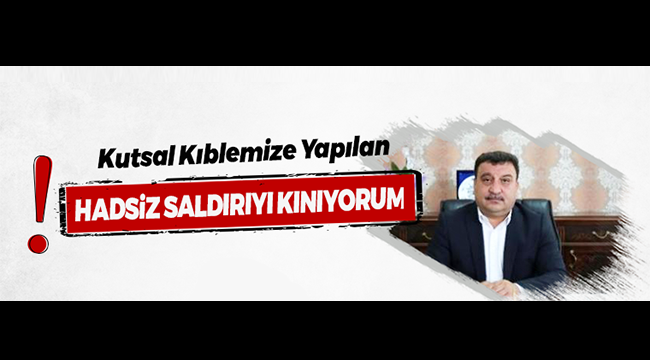 Diyanet-Sen den Açıklama;Hadsiz Saldırıyı Kınıyoruz