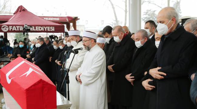 Başkan Erbaş, Topbaş’ın cenaze namazını kıldırdı