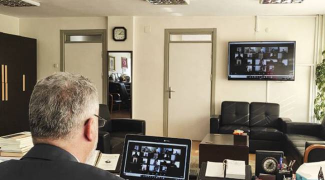 Manevi Destek Koordinatörlerinden Çevrimiçi Toplantı