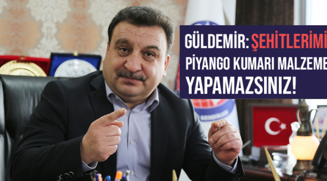 Güldemir: Şehitlerimizi Piyango Kumarı Malzemesi Yapamazsınız!