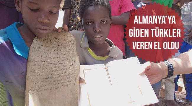Almanya giden Türkler veren el oldu