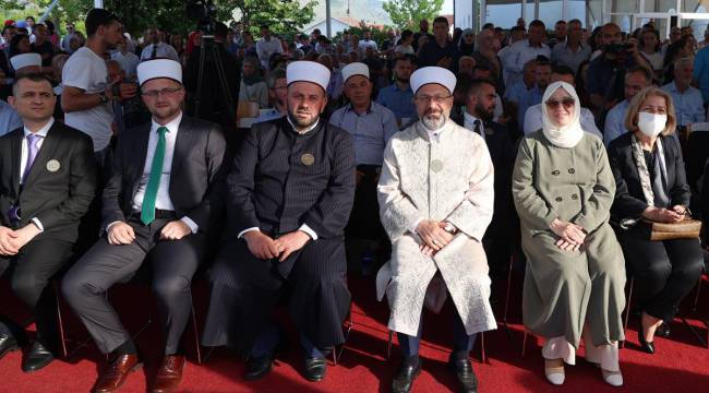 Diyanet İşleri Başkanı Ali Erbaş, Karadağ'da