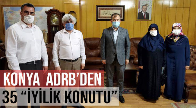  Konya Müftülüğü ADRB’den 35 “İyilik Konutu”