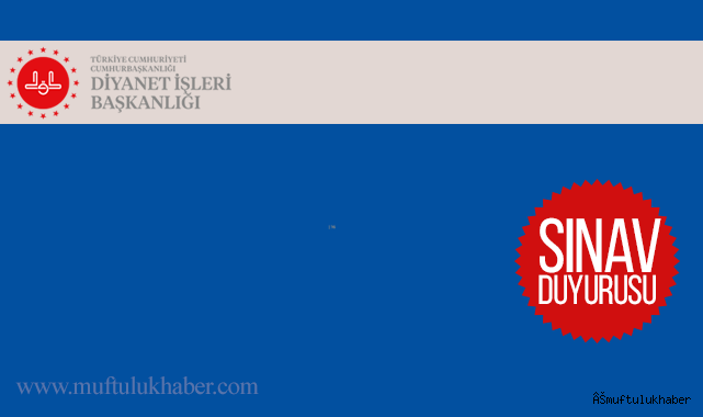Aşere Takrib Kursu Sınav İlanı