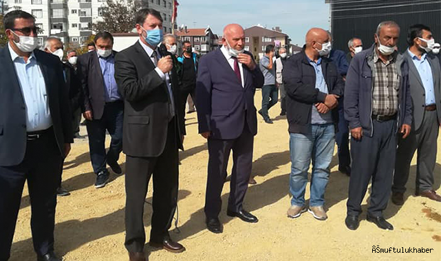 Sincan da Ertuğrul Gazi Kur'an Kursu temeli atıldı.