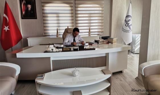 Hakkari Müftülüğüne  İsmail FAKİRULLAHOĞLU atandı.