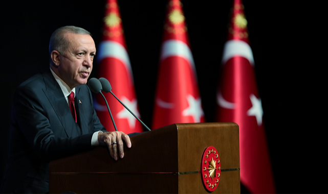 Erdoğan: 'Kur korumalı TL mevduatına 163 milyar lira geçmiştir'