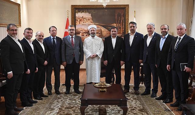 Genel Başkan YILDIZ dan Başkan ERBAŞ'a Ziyaret